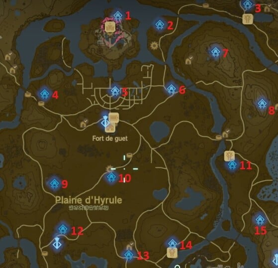 Centre d'Hyrule - The Legend of Zelda : Tears of the Kingdom