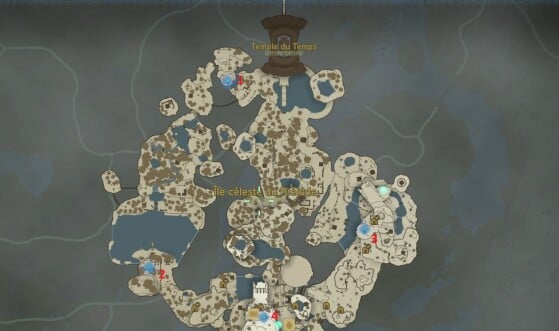 île céleste du prélude - The Legend of Zelda : Tears of the Kingdom