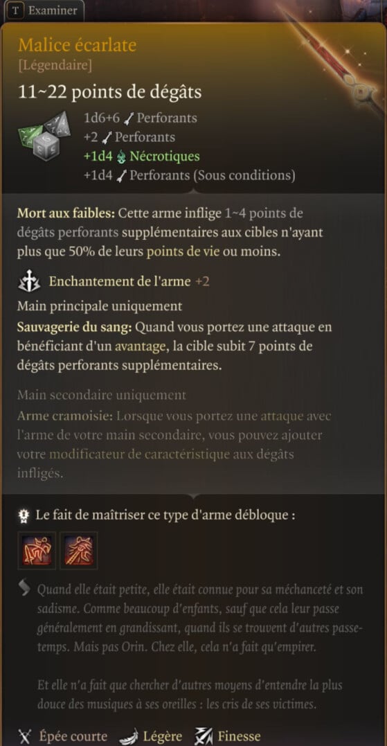 Malice écarlate - Baldur's Gate 3