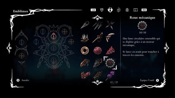 Roue mécanique - Hollow Knight : Silksong