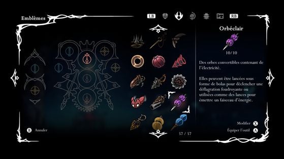 Orbéclair - Hollow Knight : Silksong