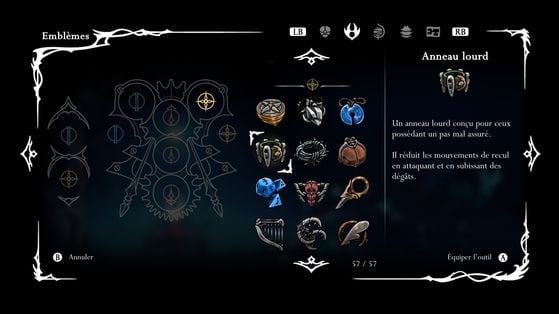 Anneau lourd - Hollow Knight : Silksong